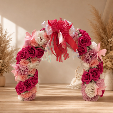 Blush & Bloom Butterfly Arch